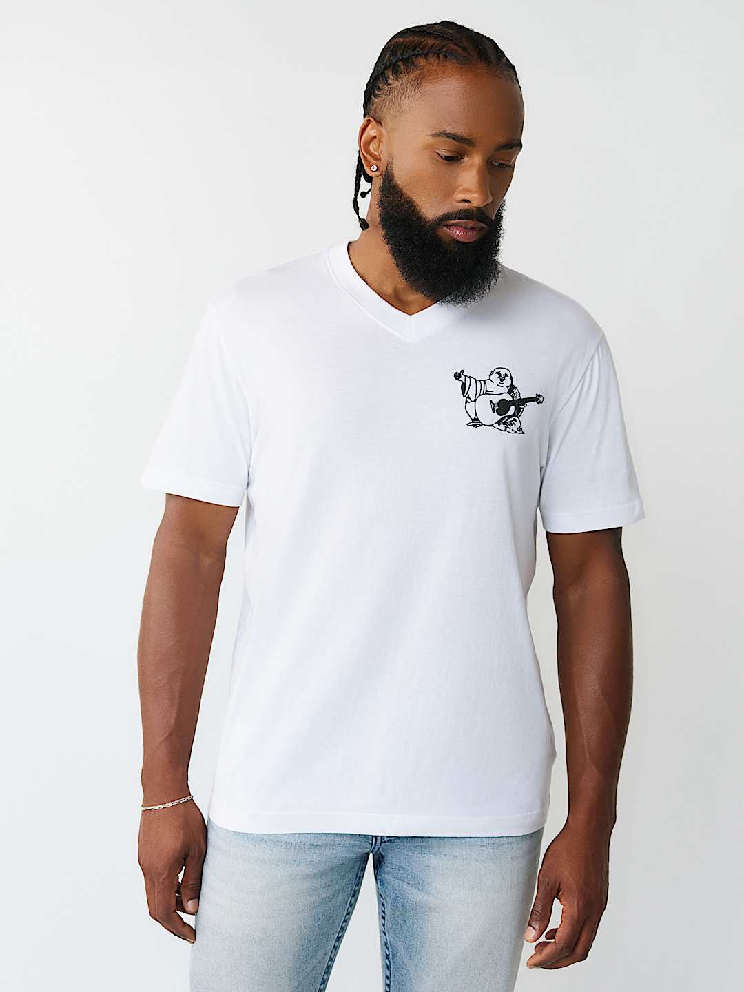 WORLD TOUR V-NECK TEE, image 2