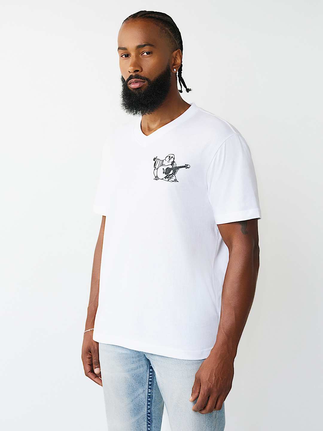WORLD TOUR V-NECK TEE, image 3