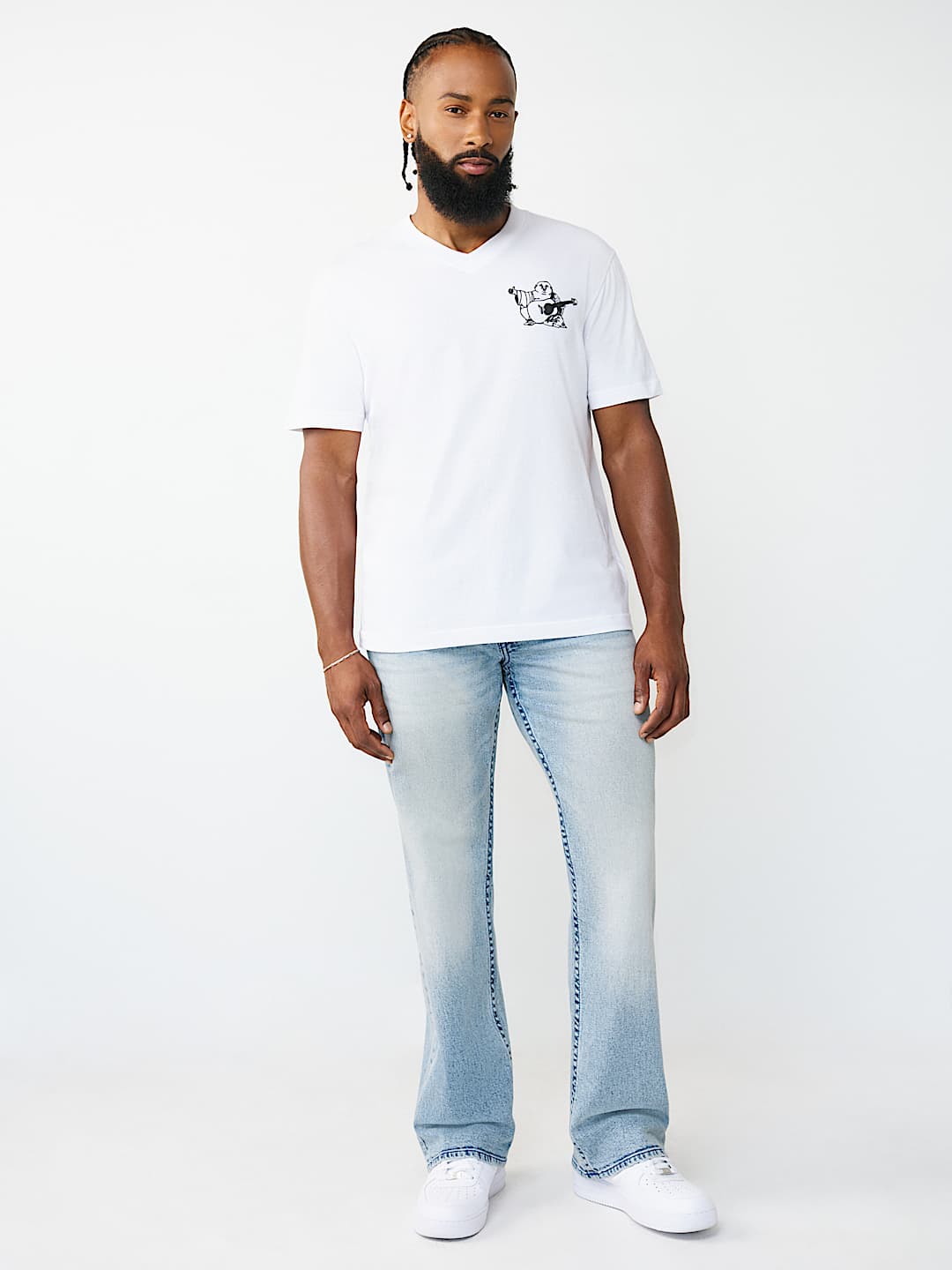 WORLD TOUR V-NECK TEE, image 6