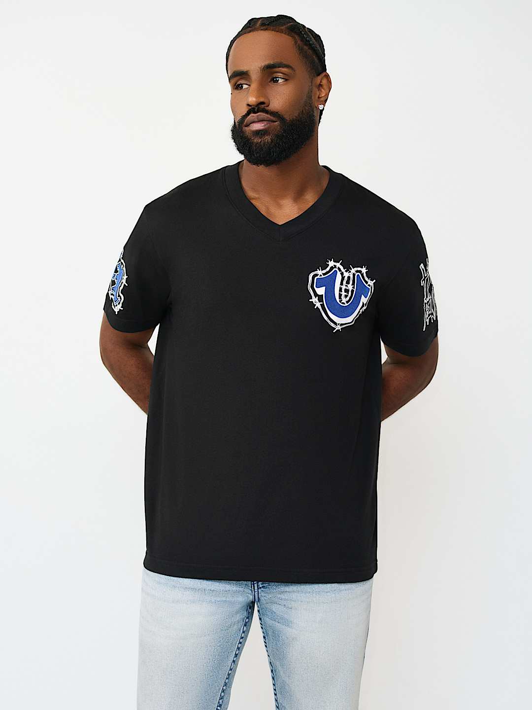 EAGLE NEST V-NECK TEE, image 2