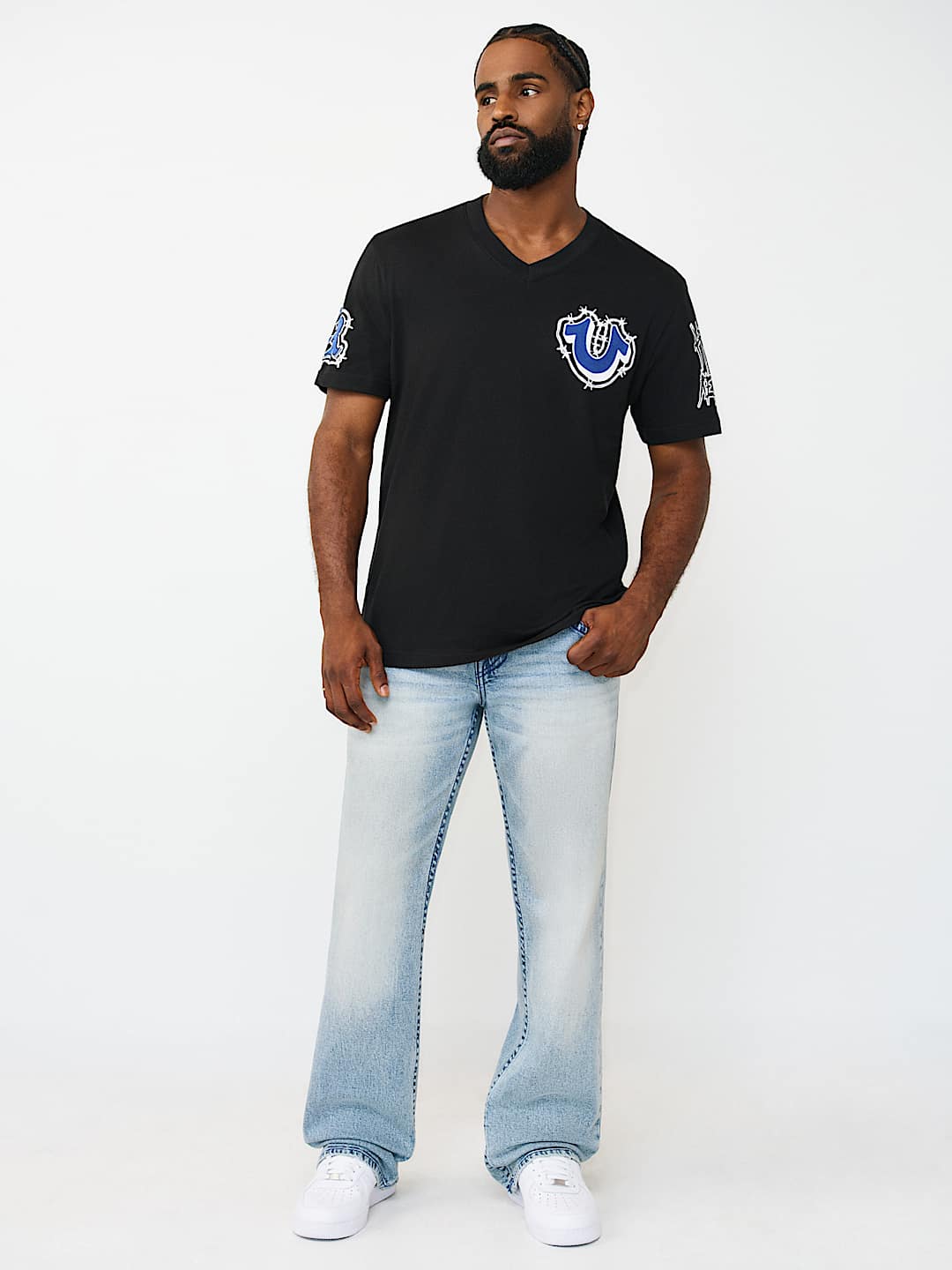 EAGLE NEST V-NECK TEE, image 7