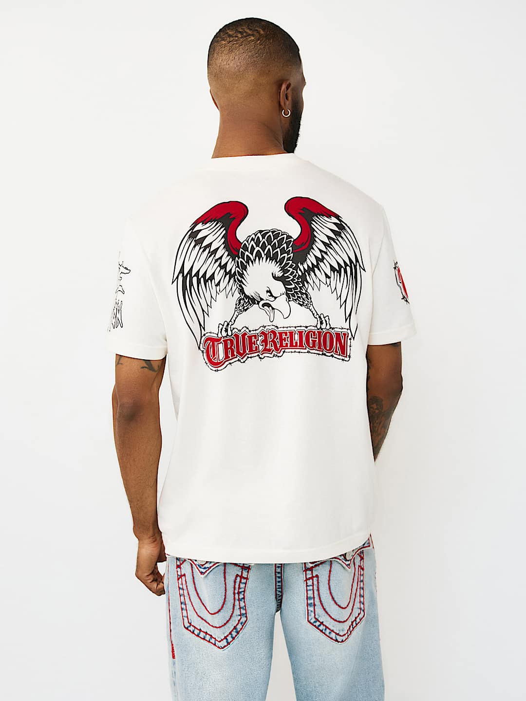 EAGLE NEST V-NECK TEE, image 6