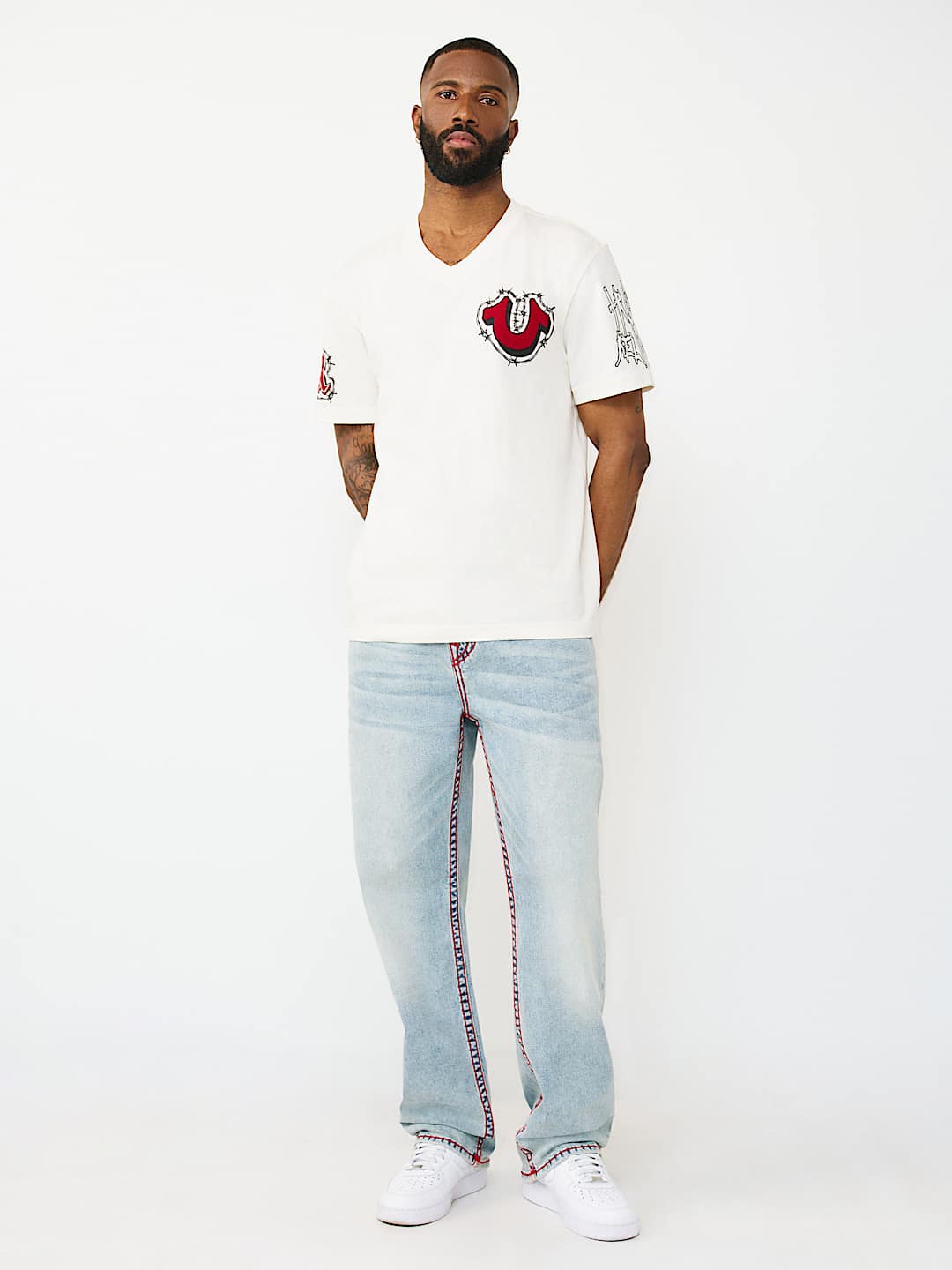 EAGLE NEST V-NECK TEE, image 7