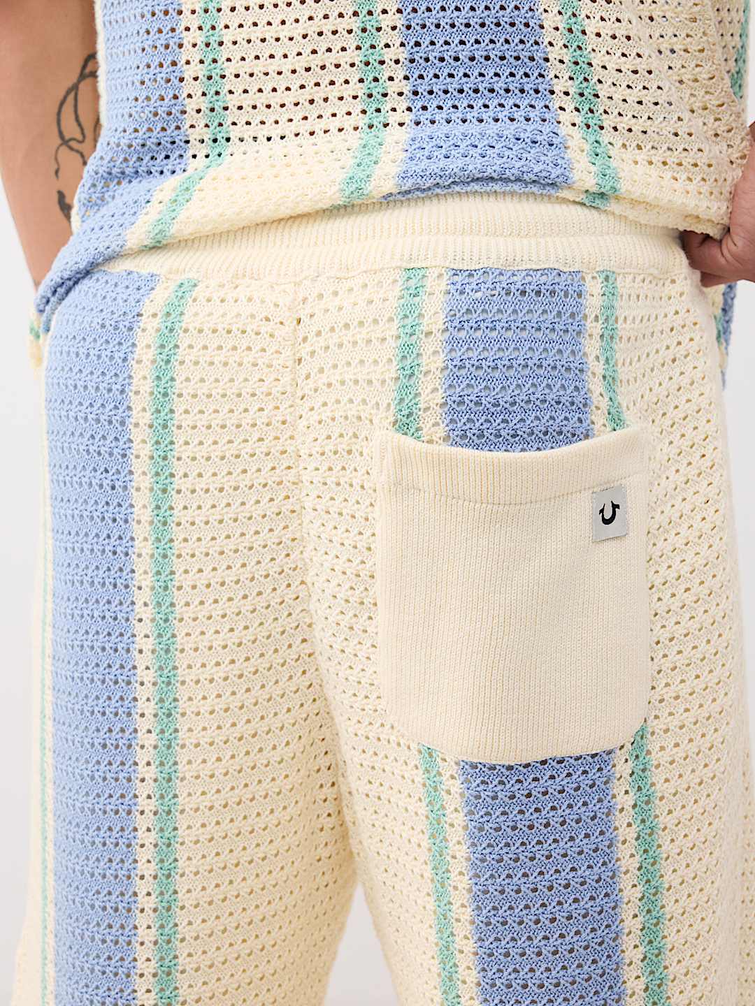 WORLD TOUR KNIT STRIPED SHORT, image 3