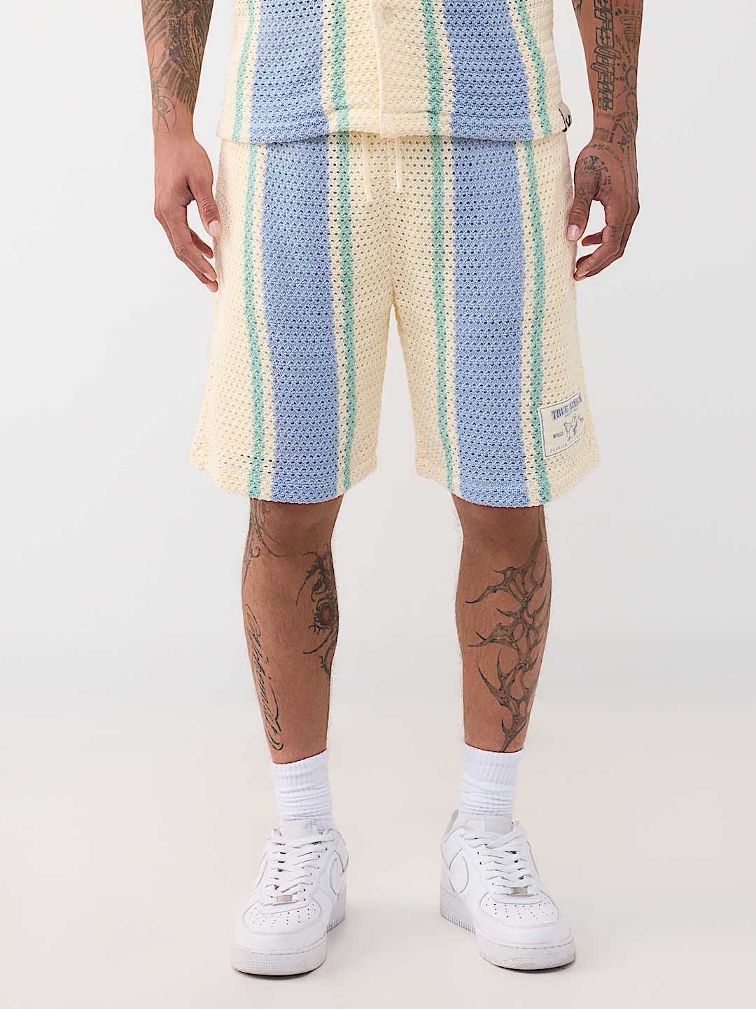 WORLD TOUR KNIT STRIPED SHORT, image 4
