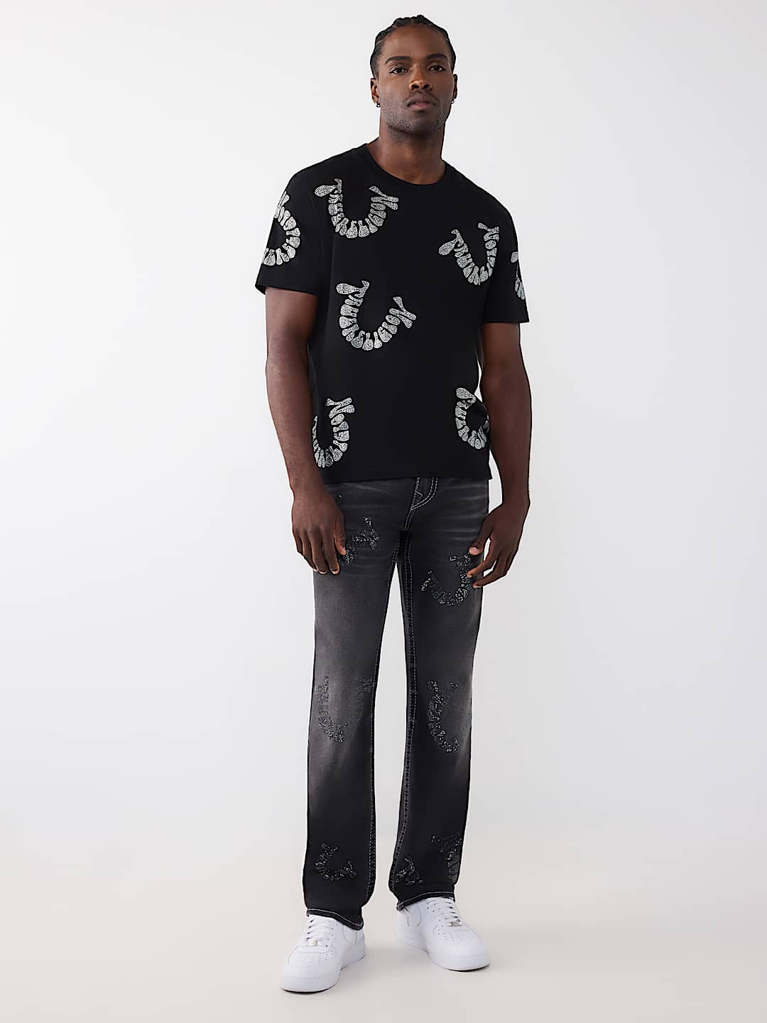 T-SHIRT &Eacute;PAIS AVEC LOGO D&Eacute;FORM&Eacute; EN PIERRES DU RHIN, image 5