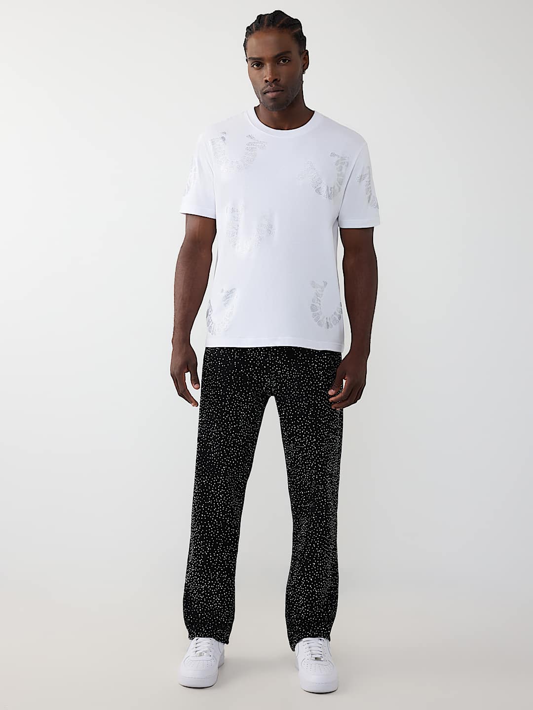 T-SHIRT &Eacute;PAIS AVEC LOGO D&Eacute;FORM&Eacute; EN PIERRES DU RHIN, image 5