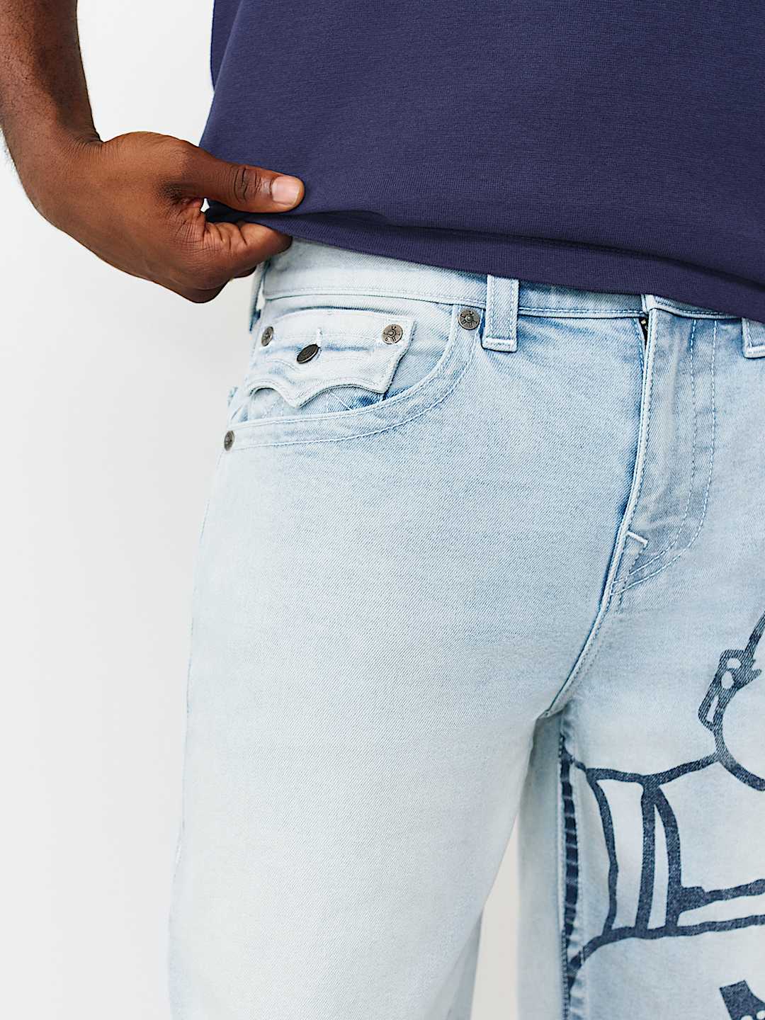 BOBBY BUDDHA FLAP BAGGY SHORT, image 4