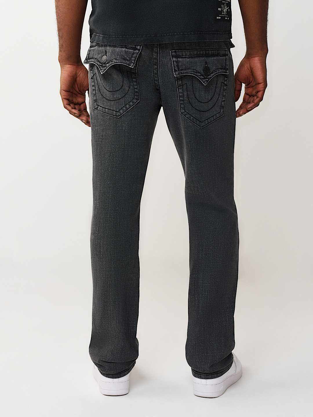 RICKY GRAPHIC FLAP STRAIGHT JEAN 34", image 5