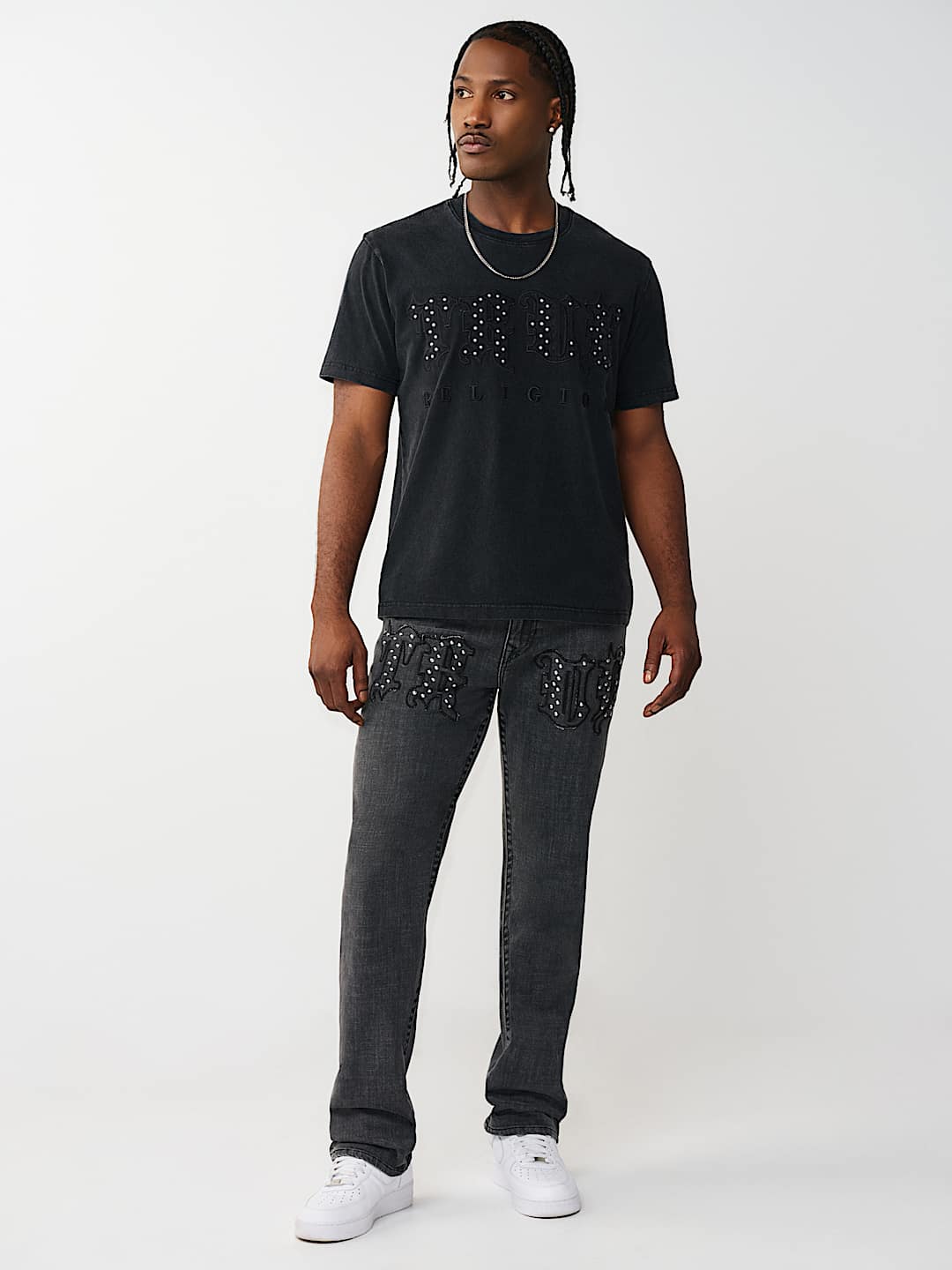 RICKY GRAPHIC FLAP STRAIGHT JEAN 34", image 6