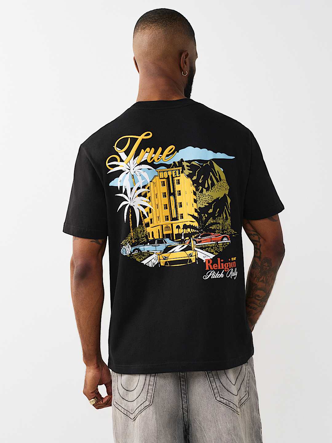 SCENIC HOTEL GRAPHIC TEE, image 1