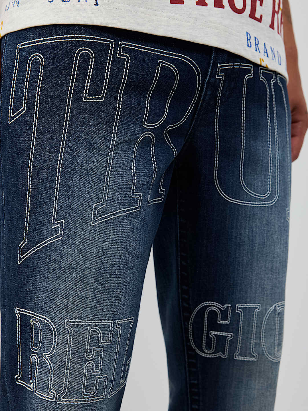 RICKY BIG T FLAP STRAIGHT JEAN 34"