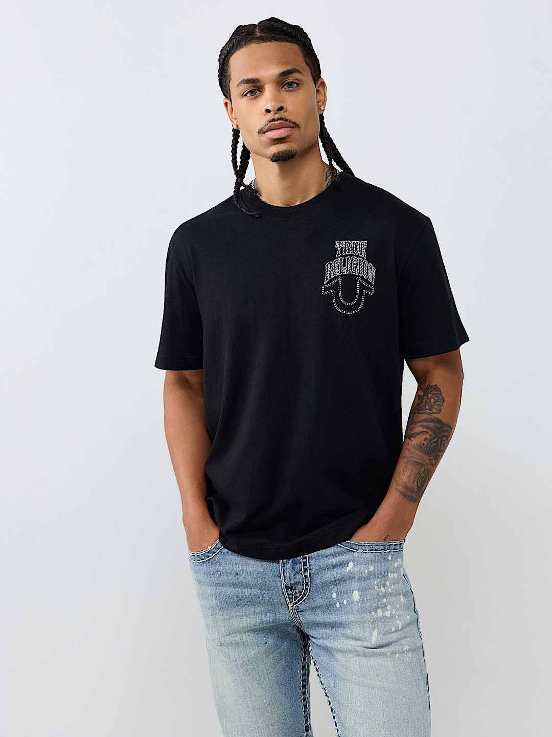 NO. 1 BUDDHA LOGO HEAVYWEIGHT TEE