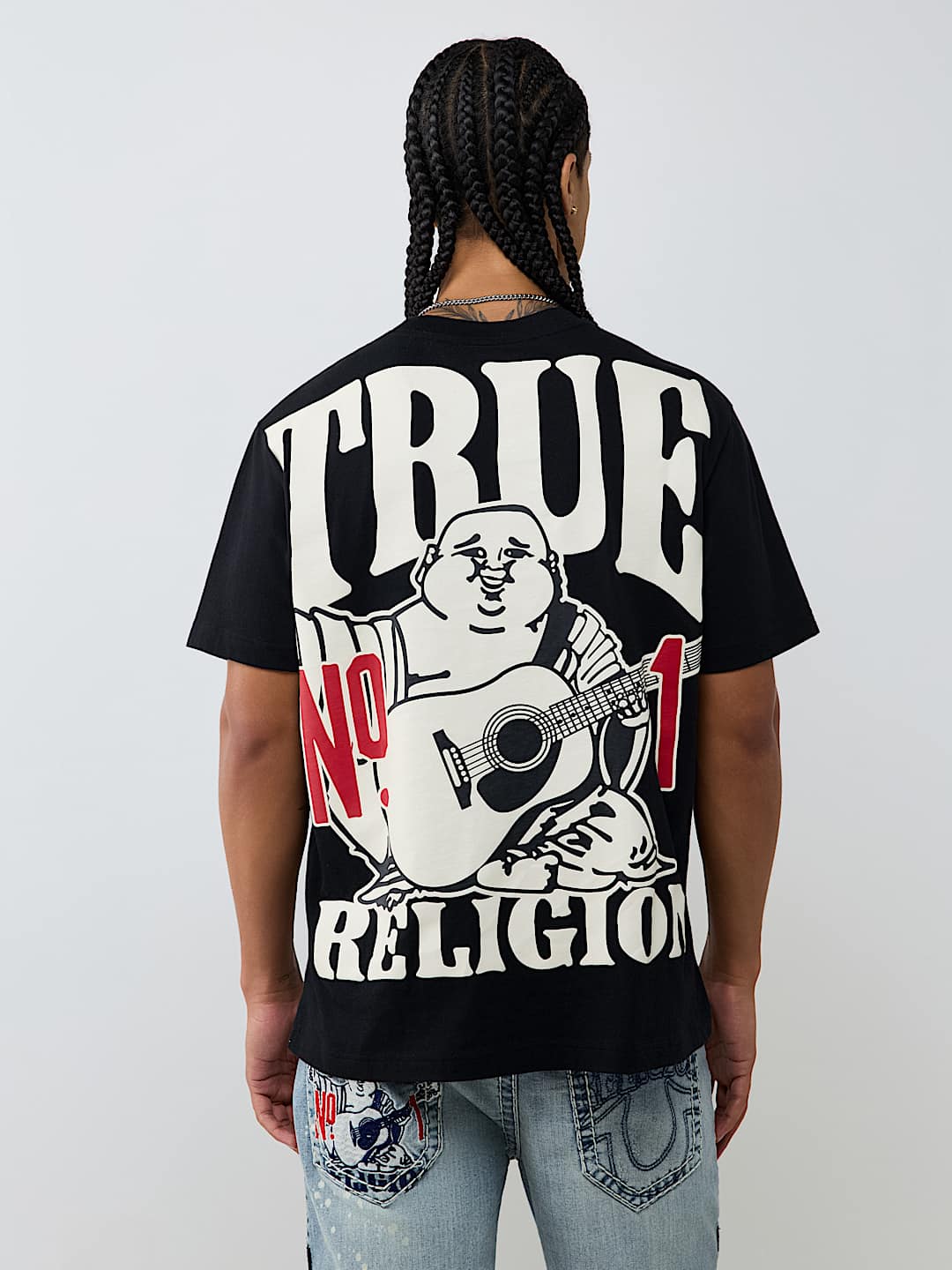 NO. 1 BUDDHA LOGO HEAVYWEIGHT TEE