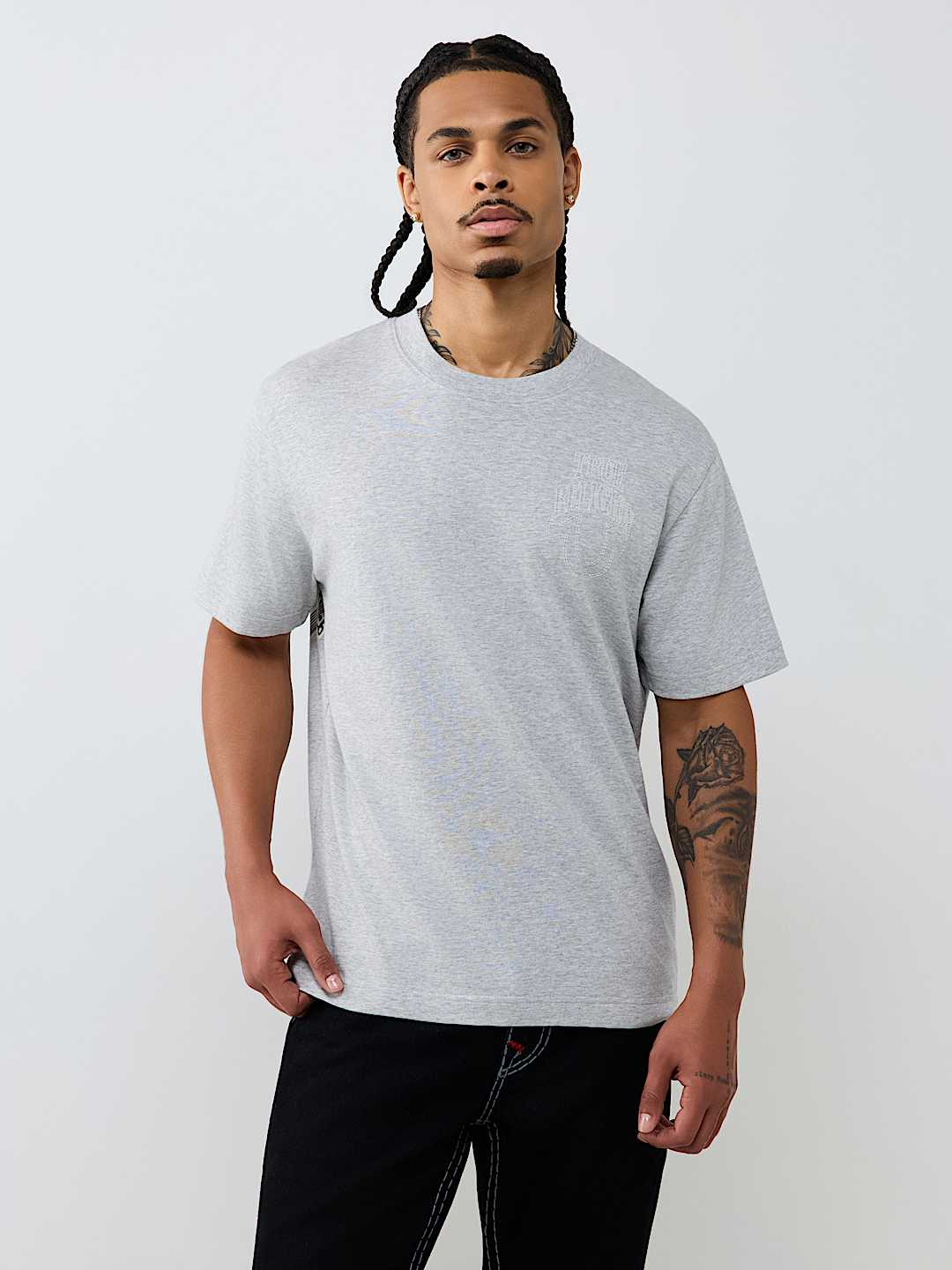 NO. 1 BUDDHA LOGO HEAVYWEIGHT TEE