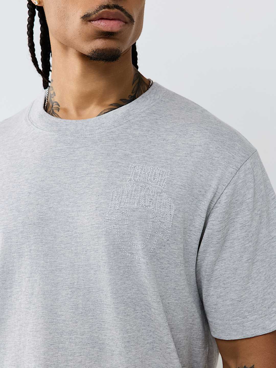 NO. 1 BUDDHA LOGO HEAVYWEIGHT TEE
