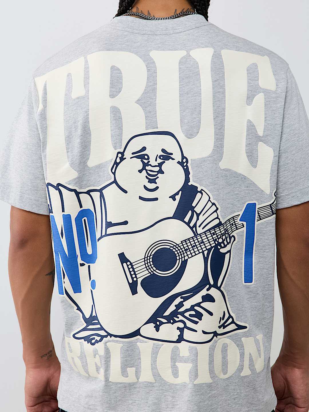 NO. 1 BUDDHA LOGO HEAVYWEIGHT TEE