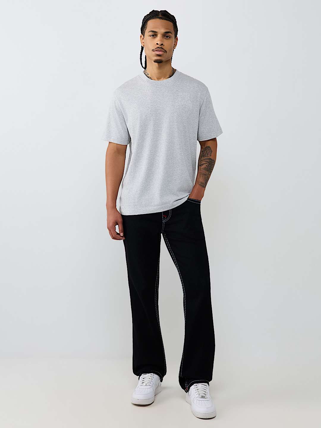 NO. 1 BUDDHA LOGO HEAVYWEIGHT TEE