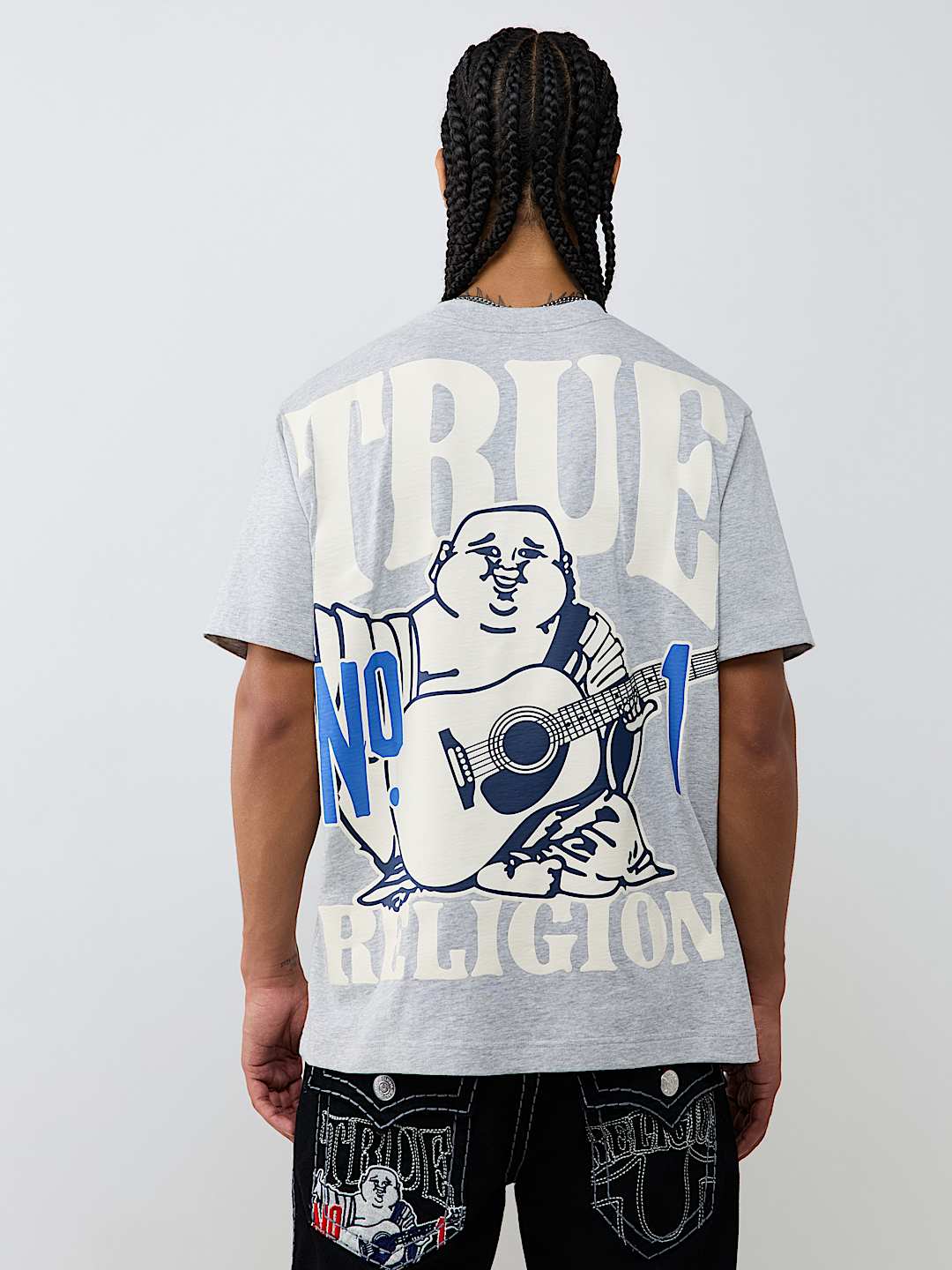 NO. 1 BUDDHA LOGO HEAVYWEIGHT TEE
