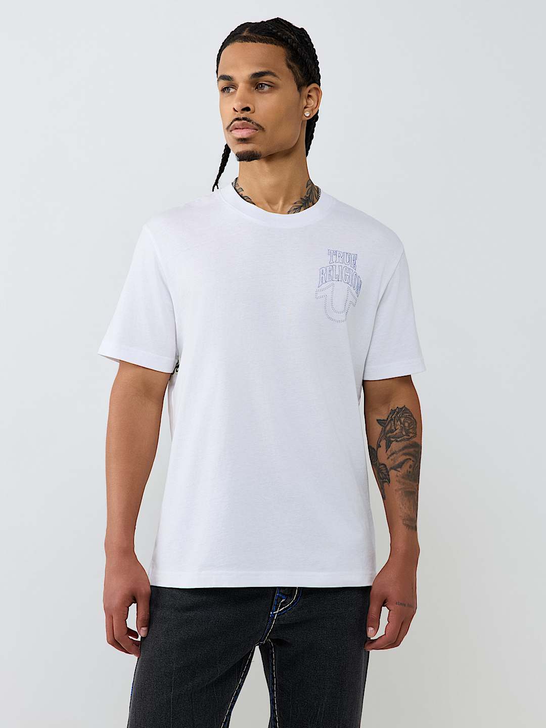 NO. 1 BUDDHA LOGO HEAVYWEIGHT TEE