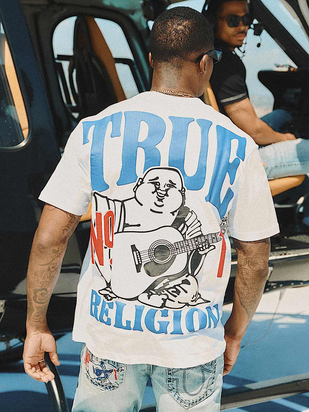 NO. 1 BUDDHA LOGO HEAVYWEIGHT TEE