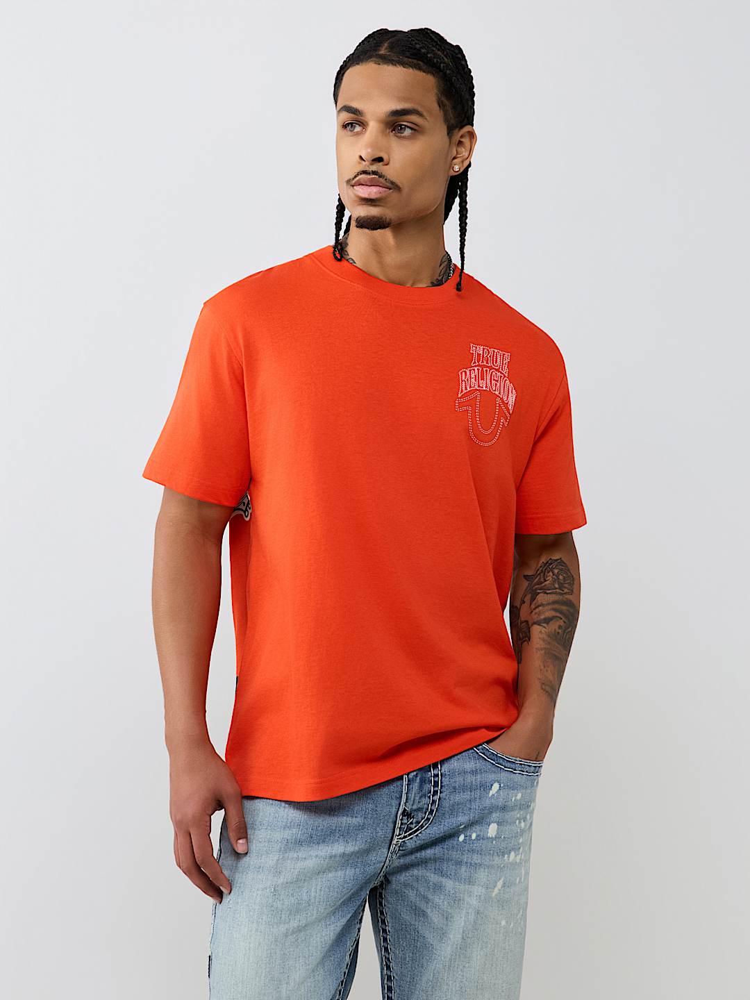 NO. 1 BUDDHA LOGO HEAVYWEIGHT TEE