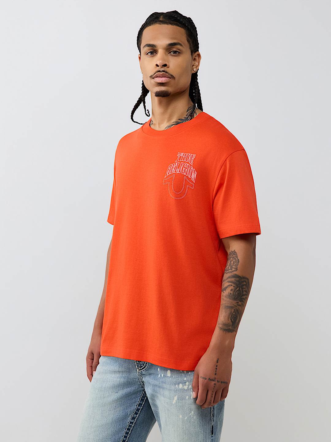 NO. 1 BUDDHA LOGO HEAVYWEIGHT TEE
