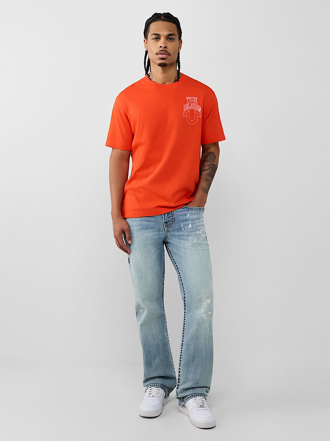 NO. 1 BUDDHA LOGO HEAVYWEIGHT TEE