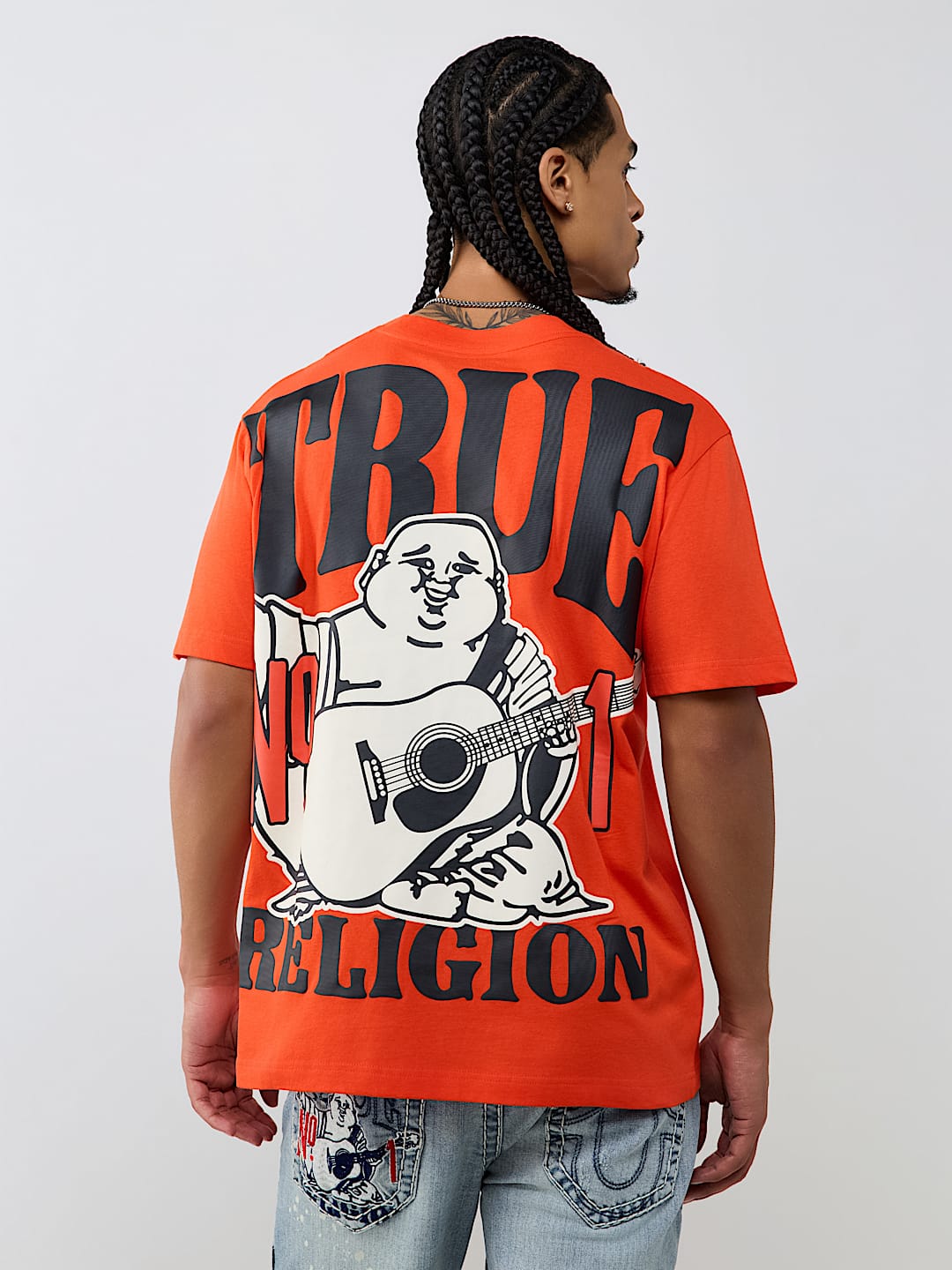 NO. 1 BUDDHA LOGO HEAVYWEIGHT TEE