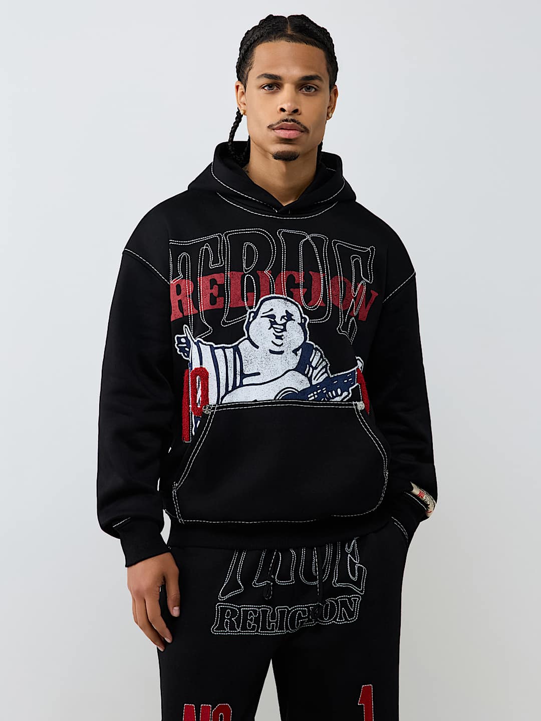 NO. 1 LOGO BIG T HOODIE