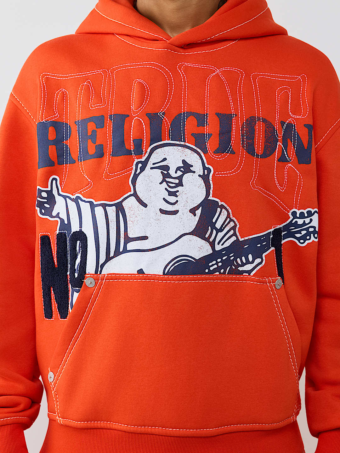 NO. 1 LOGO BIG T HOODIE