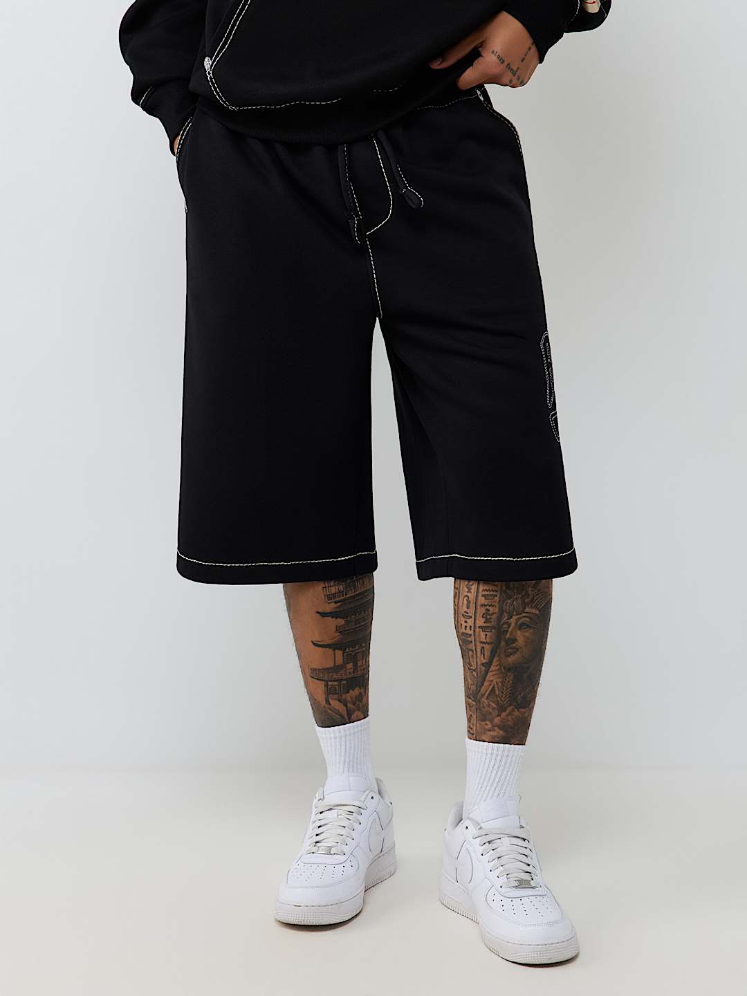 NO. 1 LOGO BIG T FLEECE SHORT