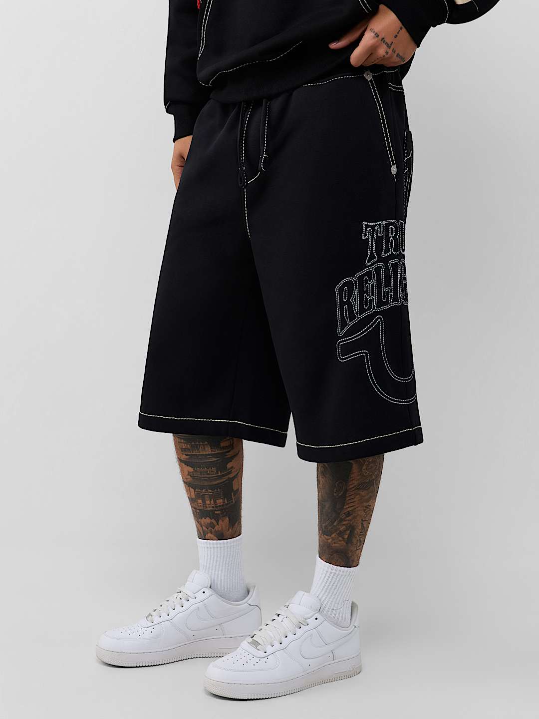 NO. 1 LOGO BIG T FLEECE SHORT