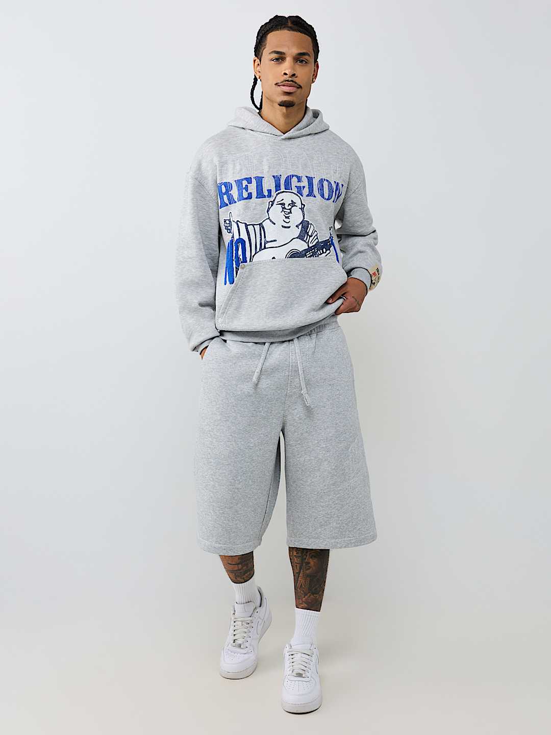 NO. 1 LOGO BIG T FLEECE SHORT