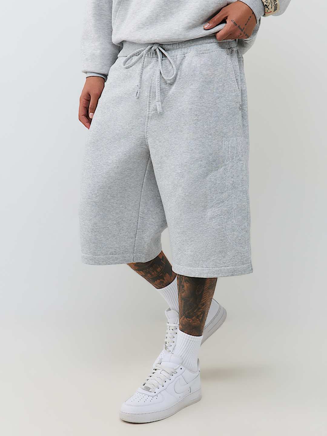 NO. 1 LOGO BIG T FLEECE SHORT