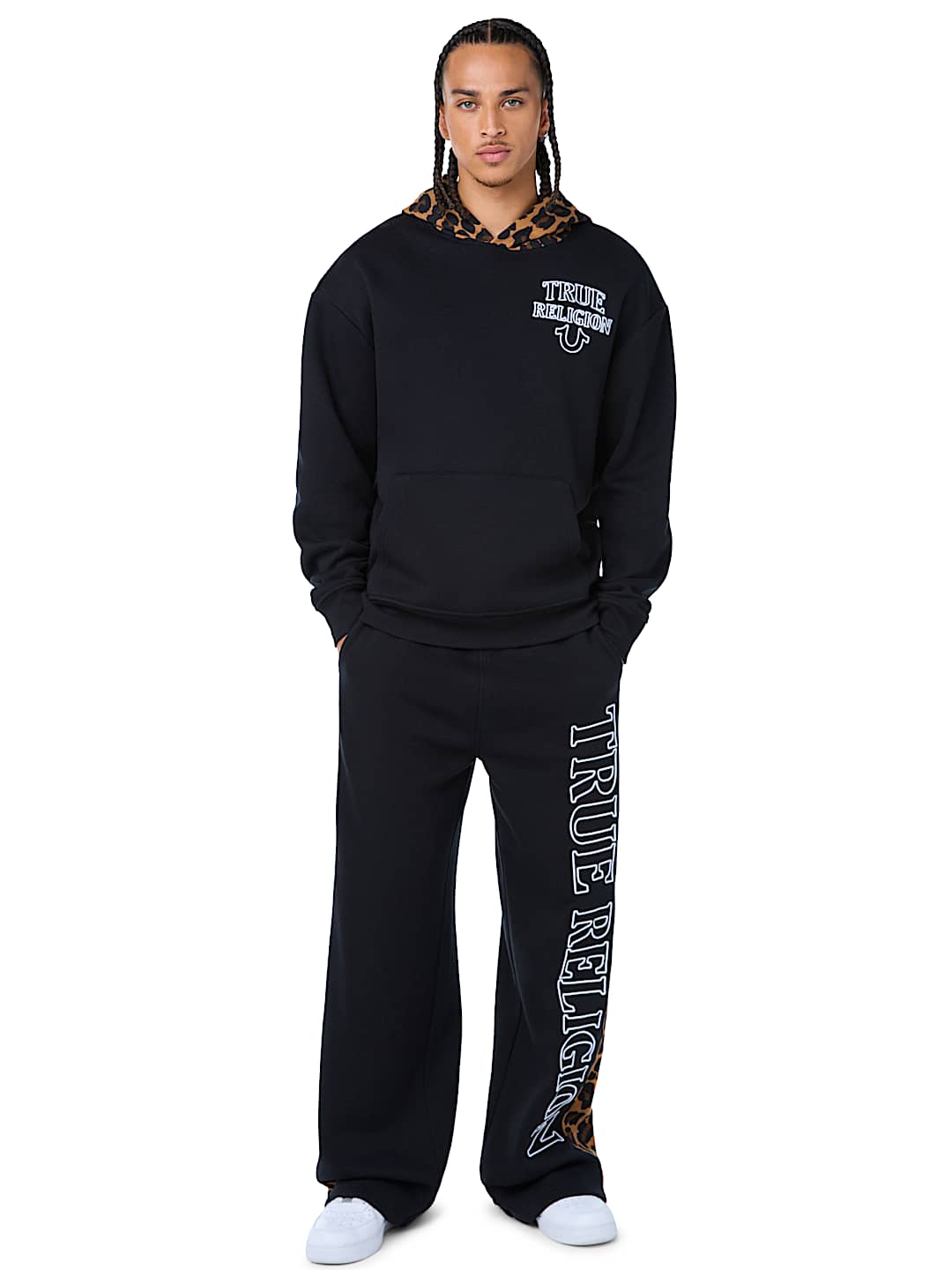 LEOPARD PRINT HOODIE