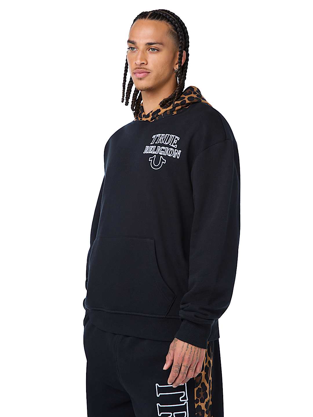 LEOPARD PRINT HOODIE