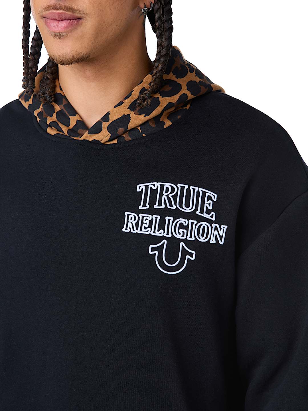 LEOPARD PRINT HOODIE