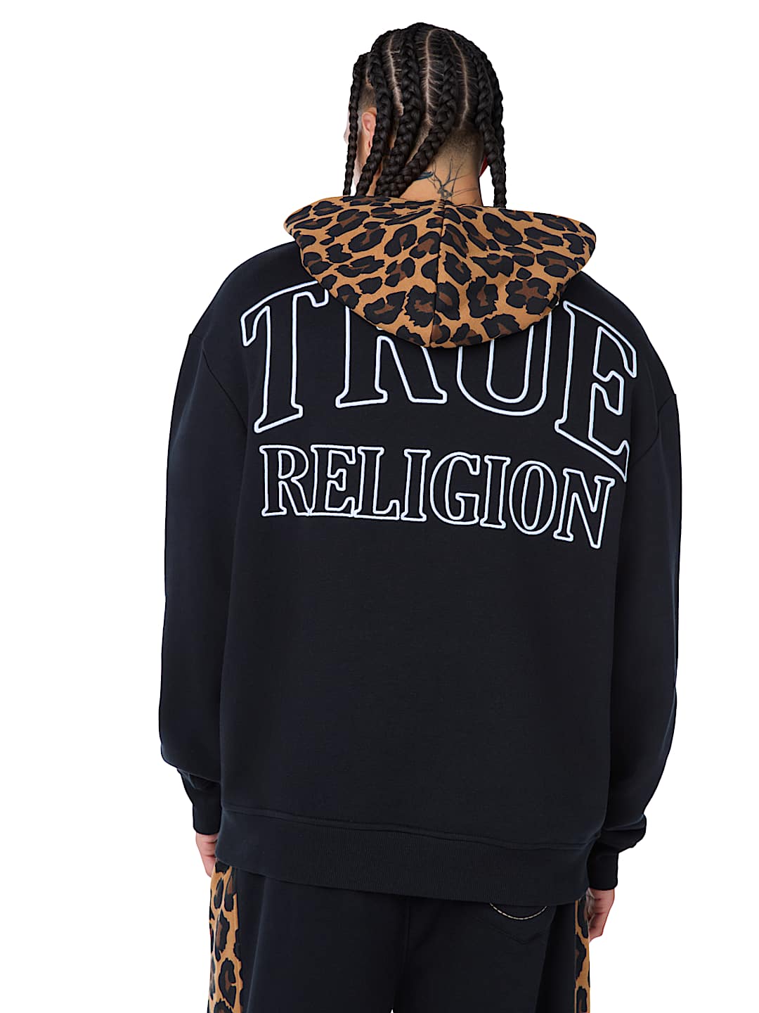 LEOPARD PRINT HOODIE