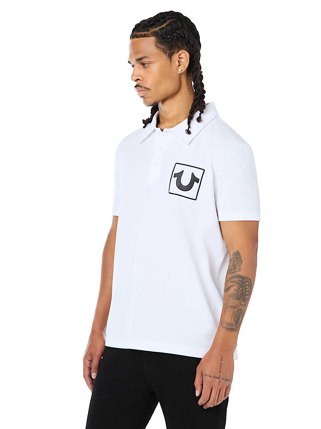 CROWN KNIT POLO SHIRT