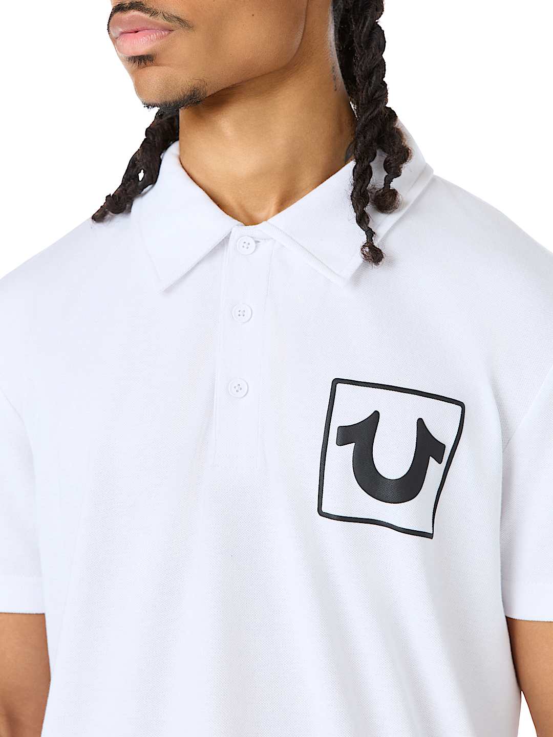 CROWN KNIT POLO SHIRT