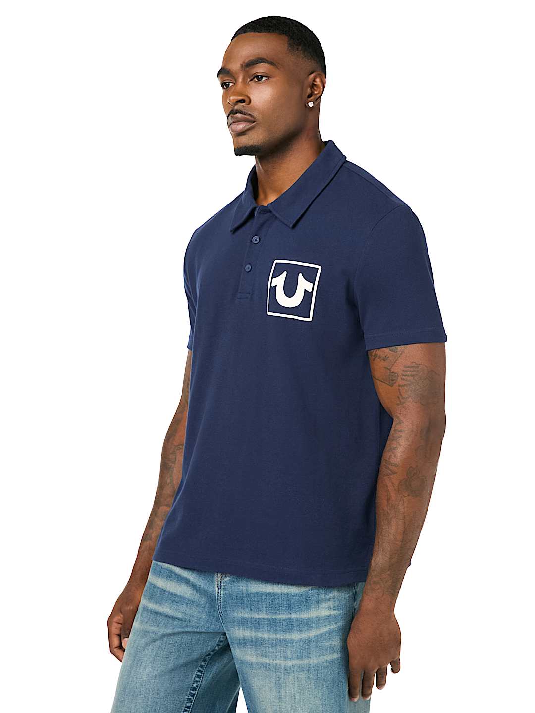 CROWN KNIT POLO SHIRT