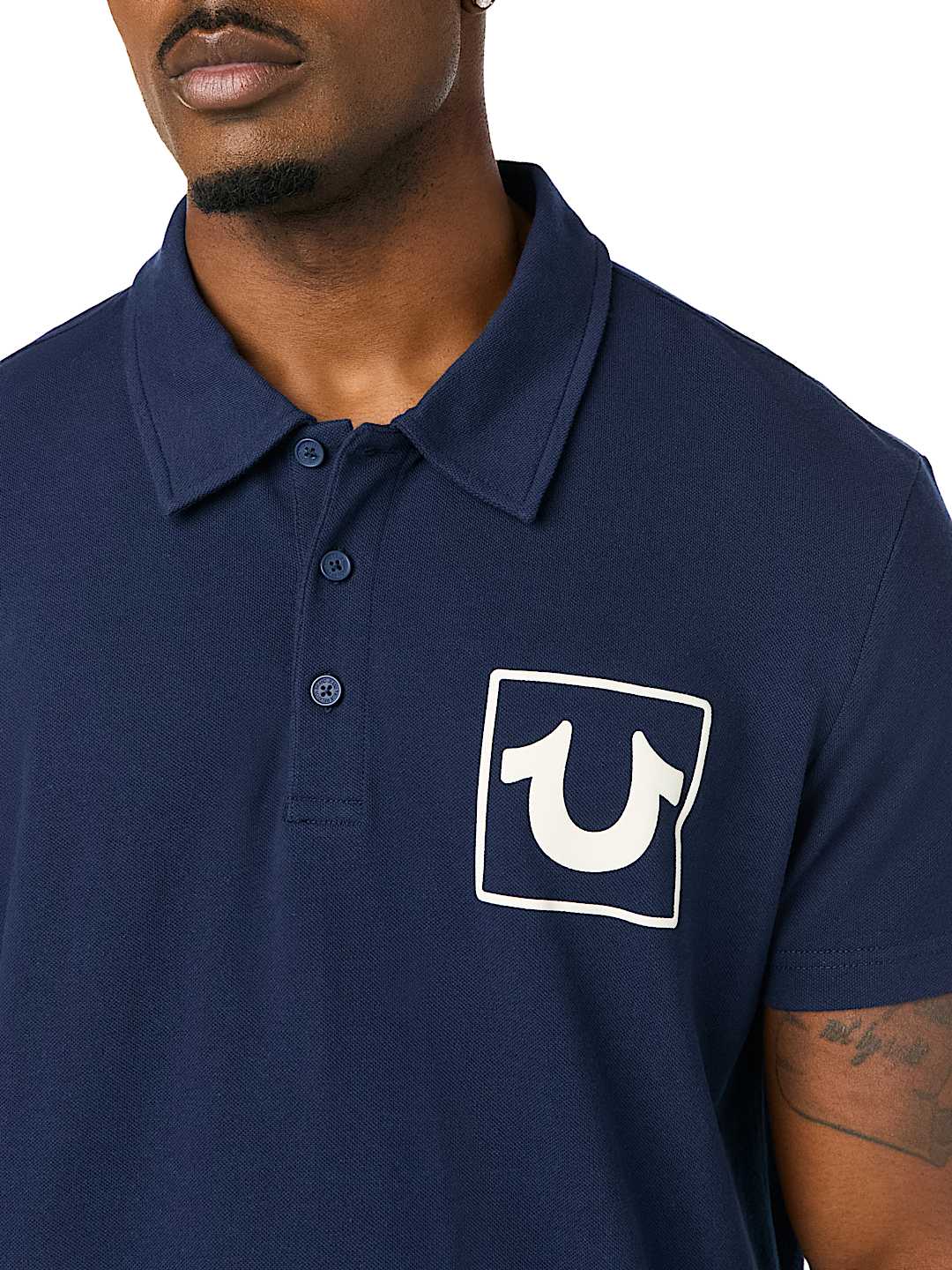 CROWN KNIT POLO SHIRT
