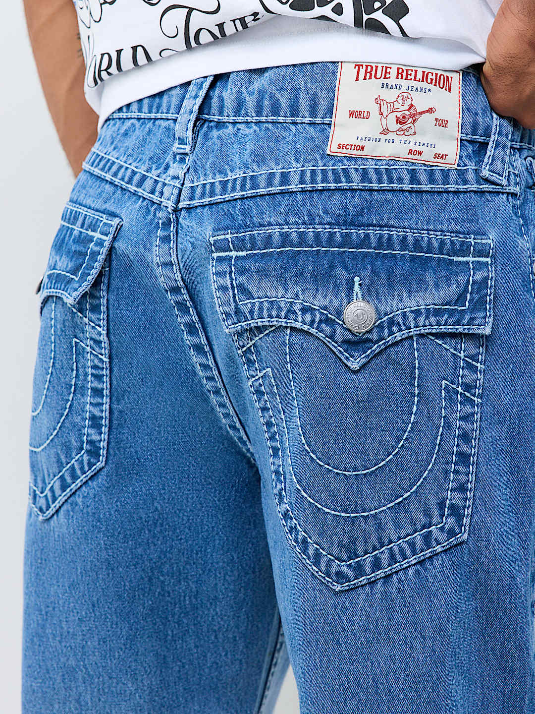 BOBBY BIG T FLAP BAGGY JEAN 32"