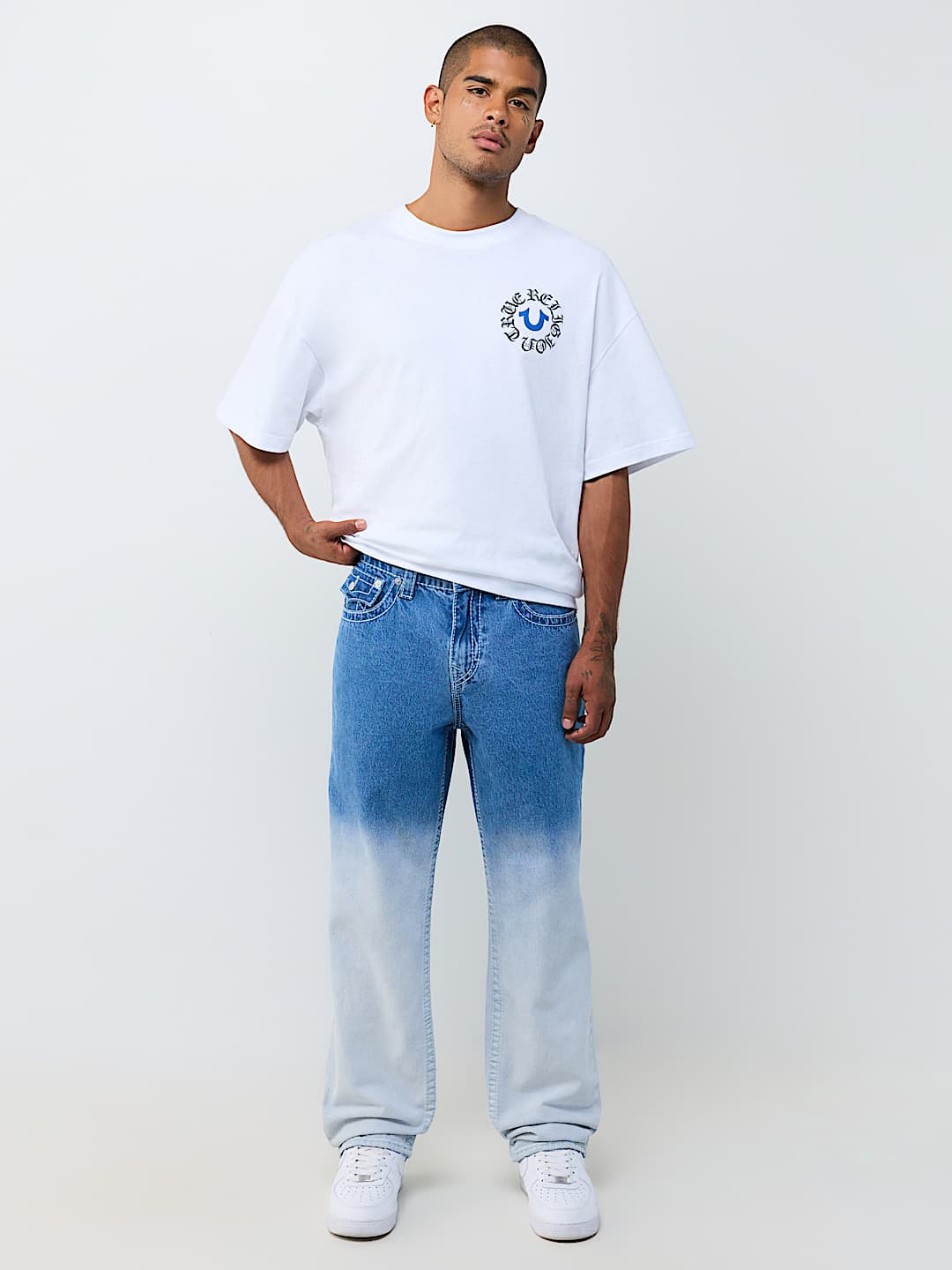 BOBBY BIG T FLAP BAGGY JEAN 32"