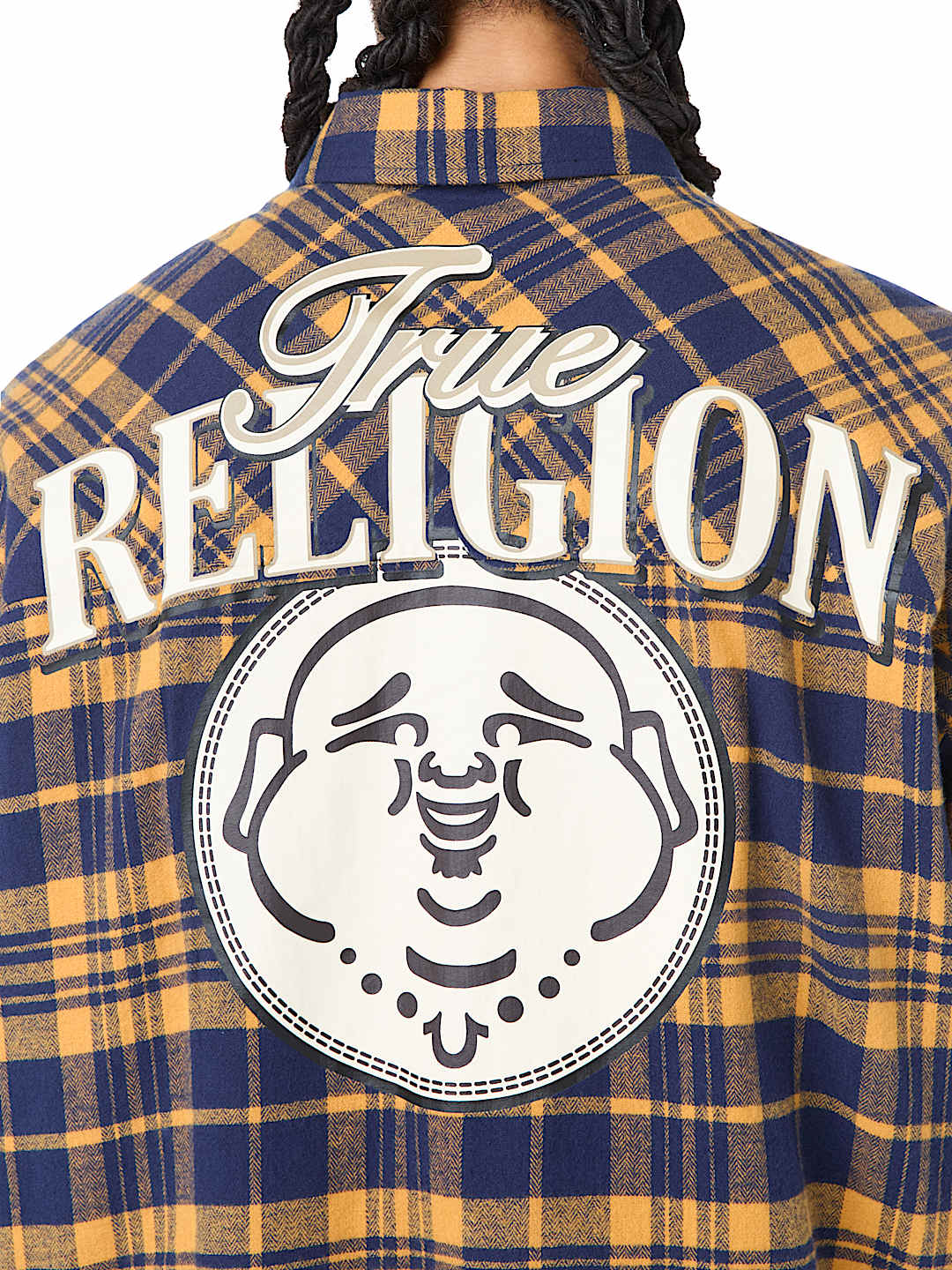 BUDDHA HEAD FLANNEL SHIRT