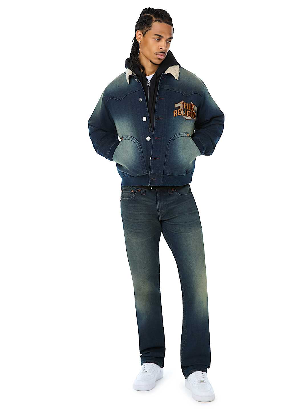 JIMMY OVERSIZED SHERPA JACKET