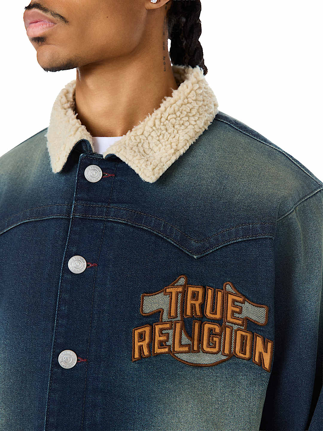 JIMMY OVERSIZED SHERPA JACKET