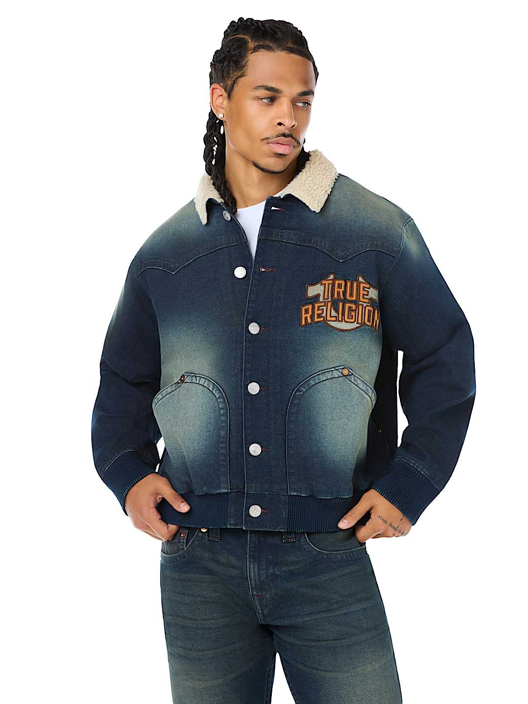 JIMMY OVERSIZED SHERPA JACKET