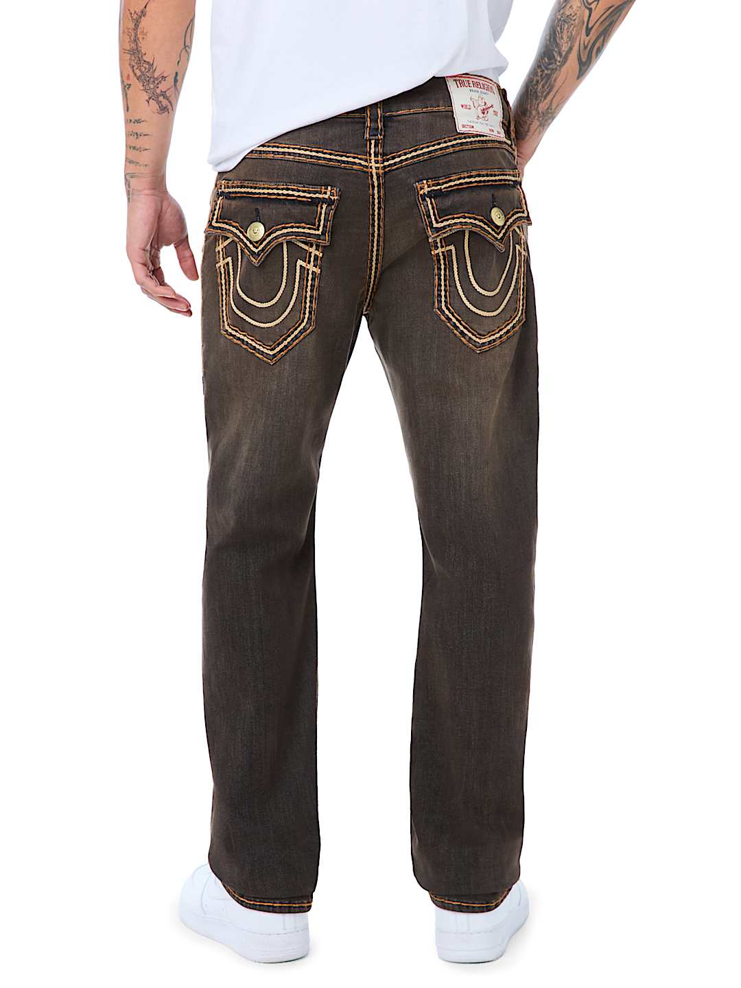 RICKY ROPE STITCH MB3 SUPER T STRAIGHT JEAN 34"